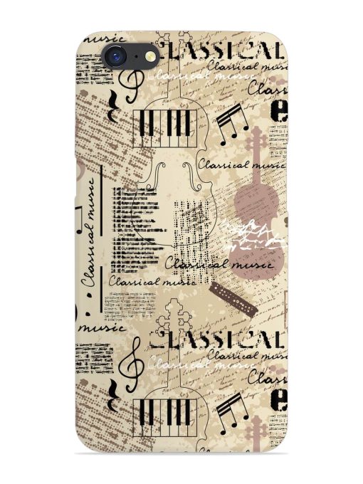 Classical Music Lpattern Snap Case for Oppo A71 Zapvi