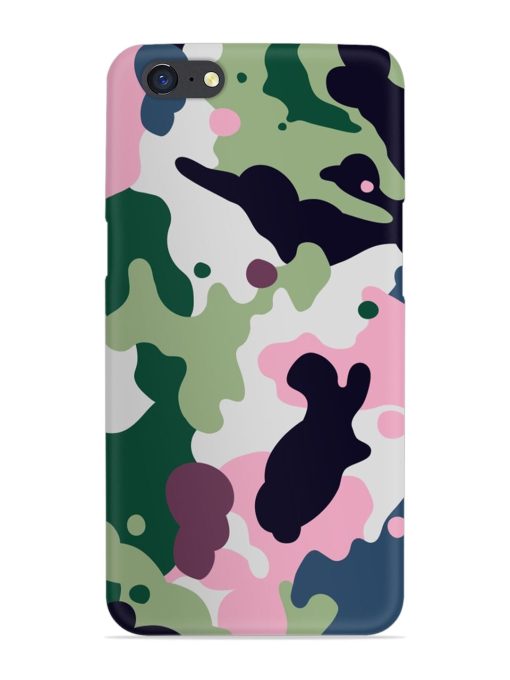 Seamless Funky Camouflage Snap Case for Oppo A71 Zapvi