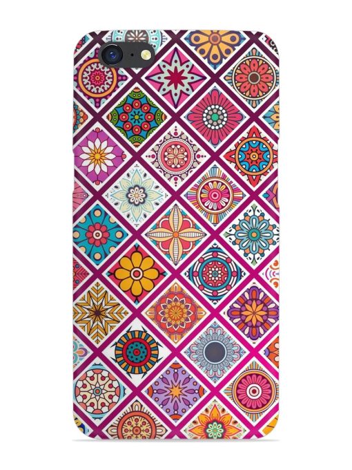 Seamless Tile Pattern Snap Case for Oppo A71 Zapvi