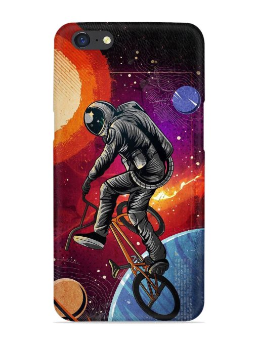 Super Eclipse Bmx Bike Snap Case for Oppo A71 Zapvi