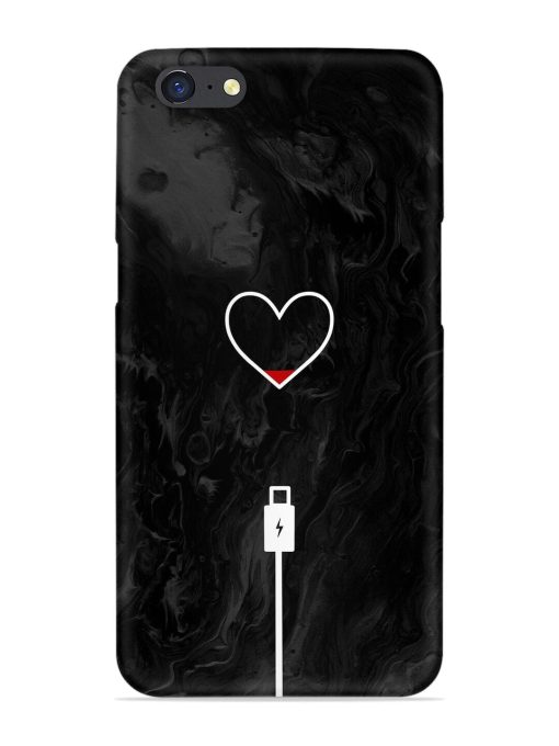 Heart Charging Vector Snap Case for Oppo A71 Zapvi