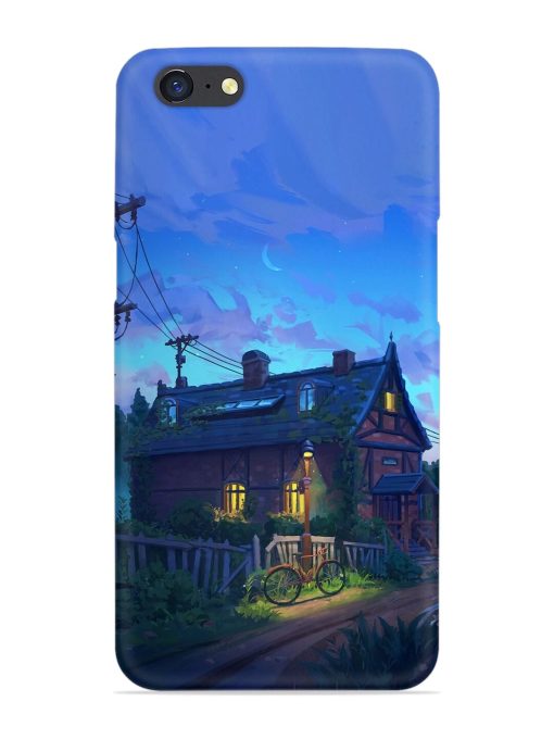 Beautiful Village House Snap Case for Oppo A71 Zapvi