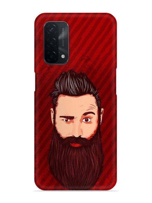 Beardo Man Snap Case for Oppo A74 (5G) Zapvi