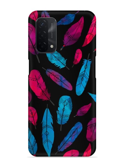 Feather Art Snap Case for Oppo A74 (5G)