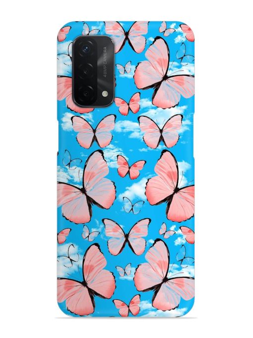 Seamless Pattern Tropical Snap Case for Oppo A74 (5G)