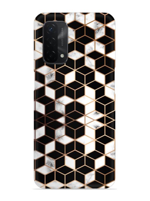 Vector Marble Texture Snap Case for Oppo A74 (5G) Zapvi