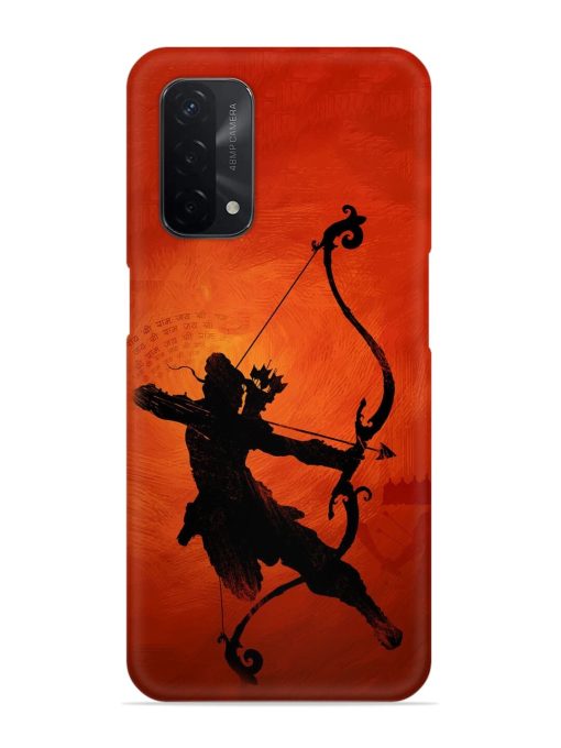 Illustration Lord Rama Snap Case for Oppo A74 (5G)