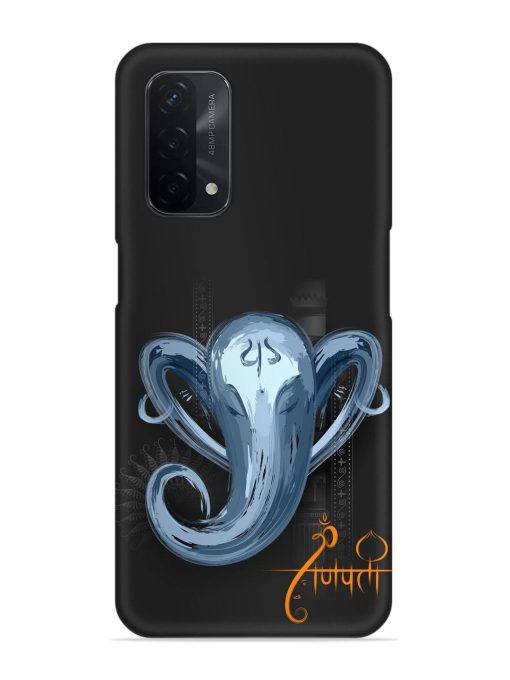 Illustration Lord Ganpati Snap Case for Oppo A74 (5G) Zapvi