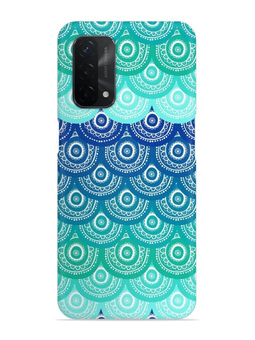 Ethnic Seamless Pattern Snap Case for Oppo A74 (5G) Zapvi