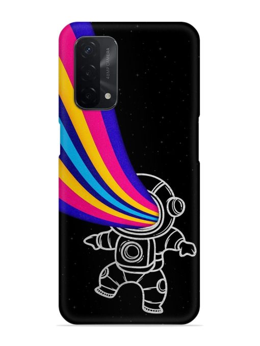 Astronaut Snap Case for Oppo A74 (5G) Zapvi