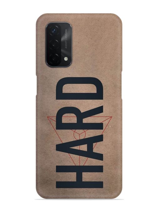 Hard Typo Snap Case for Oppo A74 (5G) Zapvi