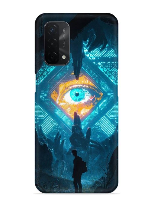 Arcane Eye Snap Case for Oppo A74 (5G) Zapvi