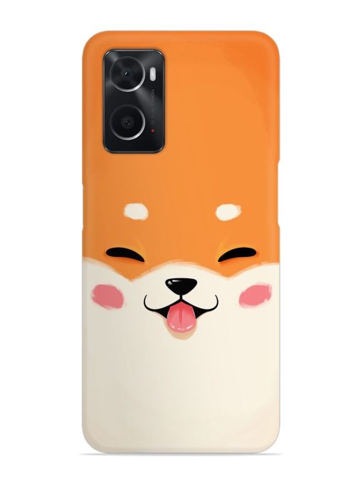 Happy Cat Art Snap Case for Oppo A76 Zapvi