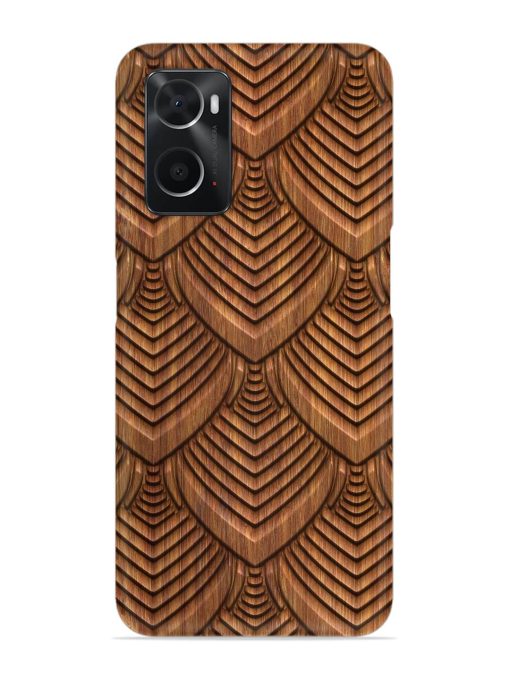 Carved Pattern On Snap Case for Oppo A76