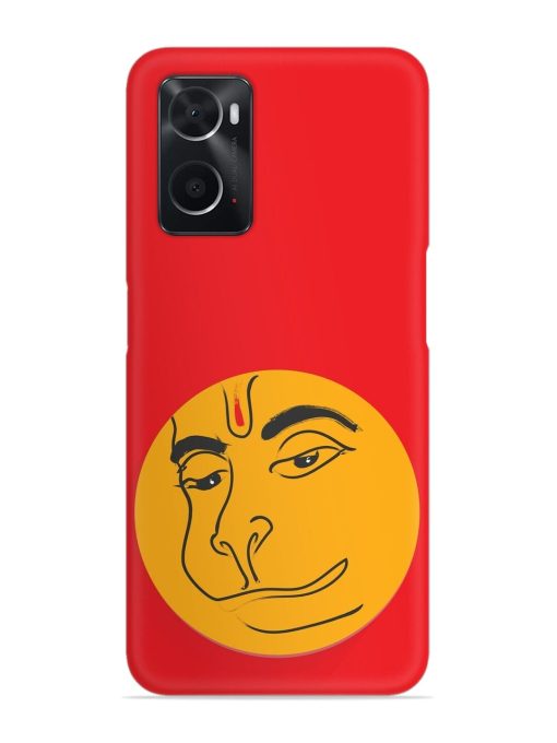 Lord Hanuman Vector Snap Case for Oppo A76