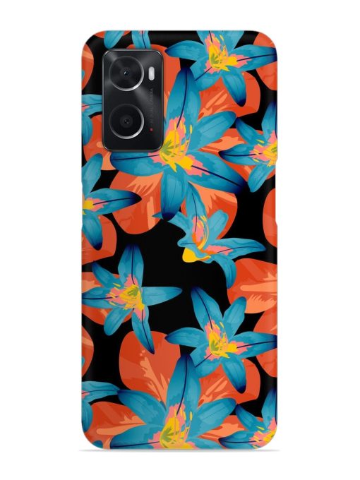 Philippine Flowers Seamless Snap Case for Oppo A76