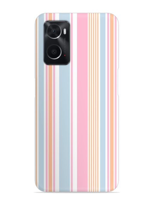 Stripe Seamless Pattern Snap Case for Oppo A76