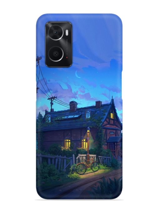 Beautiful Village House Snap Case for Oppo A76 Zapvi