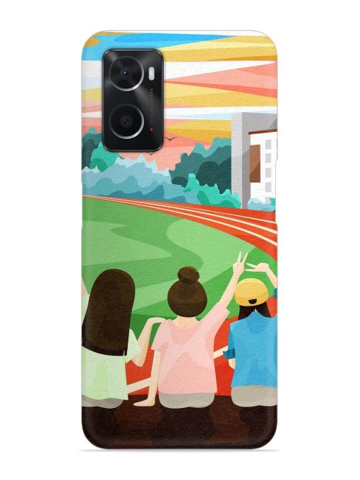 School Playground Snap Case for Oppo A76