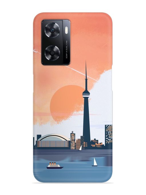 Toronto Canada Snap Case for Oppo A77 Zapvi