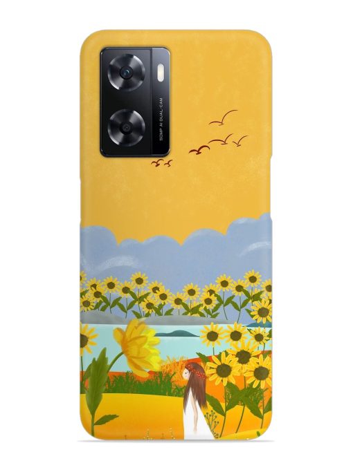 Beginning Of Autumn Snap Case for Oppo A77 Zapvi