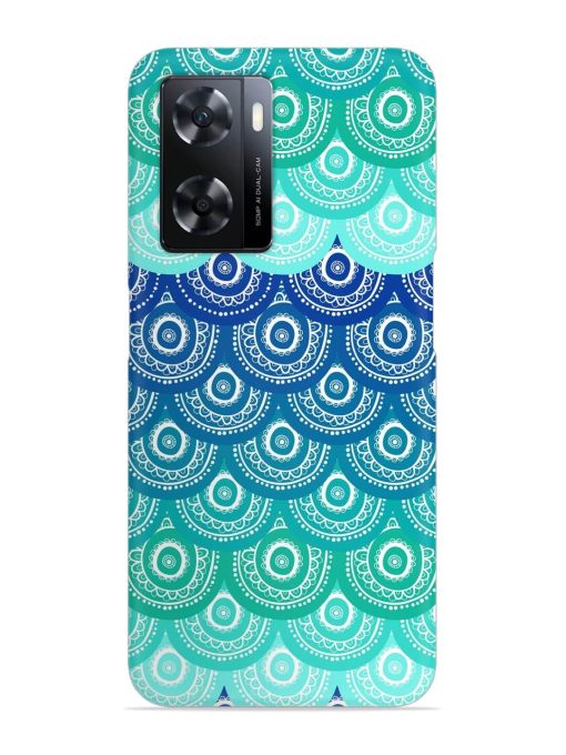 Ethnic Seamless Pattern Snap Case for Oppo A77 Zapvi