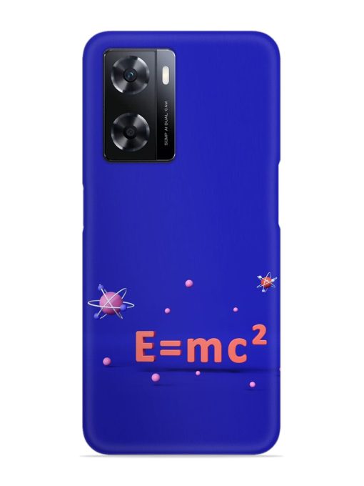 Formula Relativity Equation Snap Case for Oppo A77