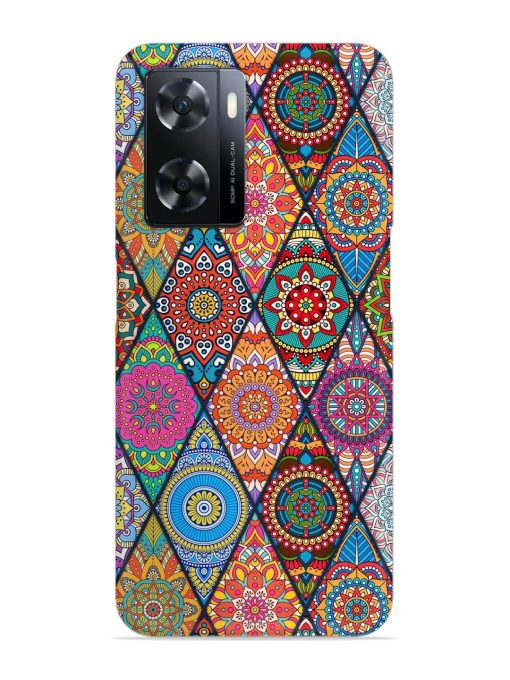 Seamless Tile Pattern Snap Case for Oppo A77