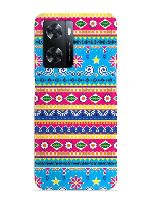 Indian Seamless Snap Case for Oppo A77 Zapvi