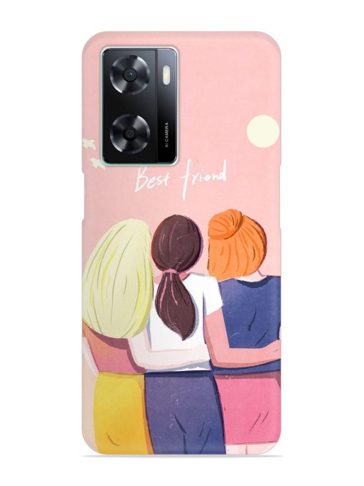 Friendship Day Snap Case for Oppo A77S Zapvi