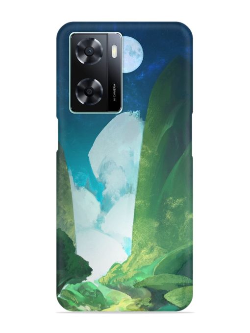 Abstract Art Of Nature Snap Case for Oppo A77S Zapvi