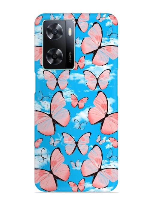 Seamless Pattern Tropical Snap Case for Oppo A77S Zapvi