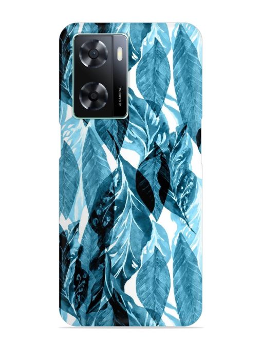 Leaves Pattern Jungle Snap Case for Oppo A77S