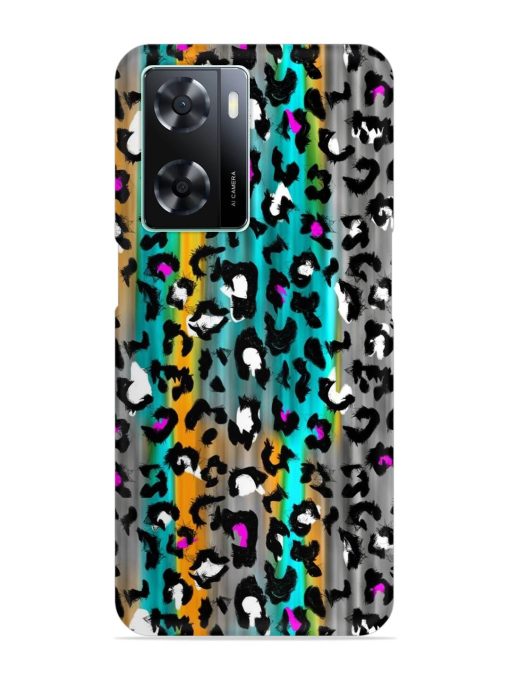 Mix Animal Skin Snap Case for Oppo A77S