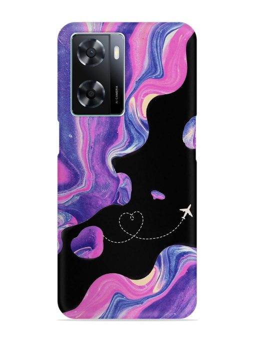 Glitter Art Snap Case for Oppo A77S