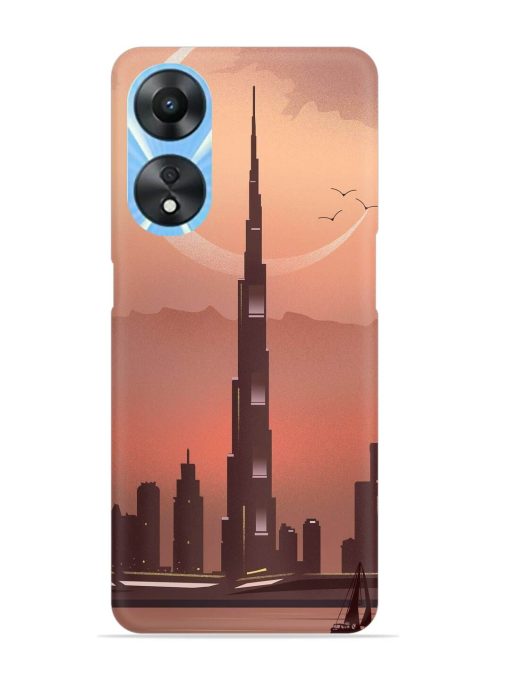 Landmark Burj Khalifa Snap Case for Oppo A78 (5G)