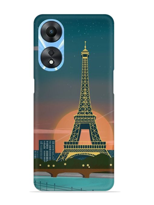 Scenery Architecture France Paris Snap Case for Oppo A78 (5G)