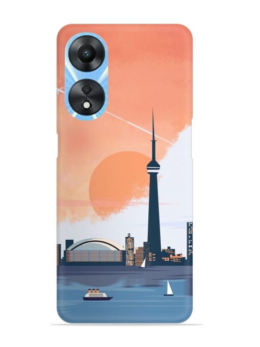 Toronto Canada Snap Case for Oppo A78 (5G)