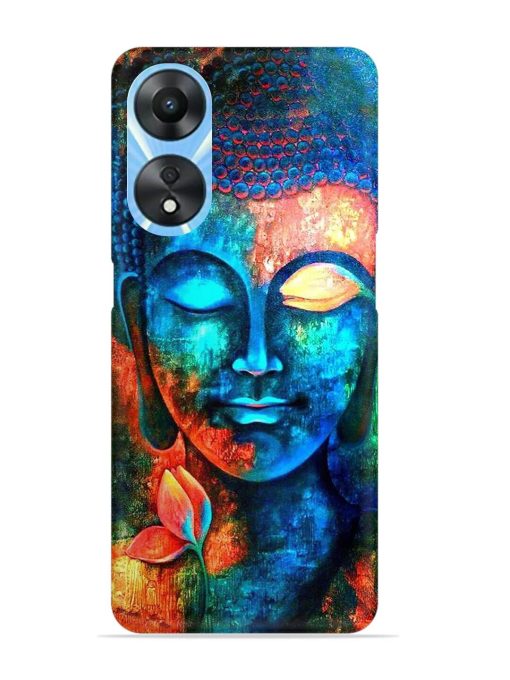 Buddha Painting Snap Case for Oppo A78 (5G)