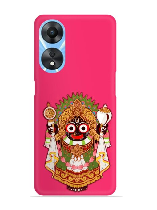 Hindu God Sri Snap Case for Oppo A78 (5G) Zapvi