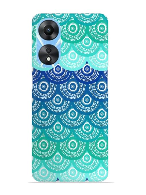 Ethnic Seamless Pattern Snap Case for Oppo A78 (5G) Zapvi