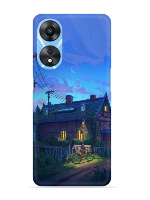 Beautiful Village House Snap Case for Oppo A78 (5G)