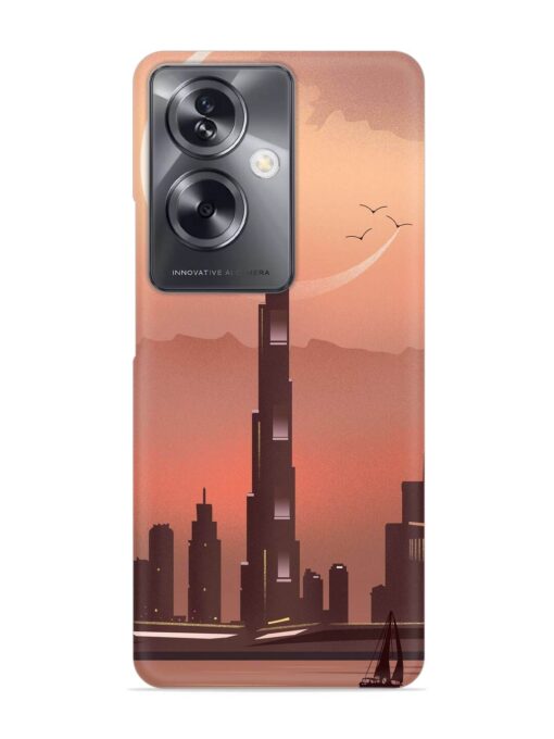 Landmark Burj Khalifa Snap Case for Oppo A79 (5G)