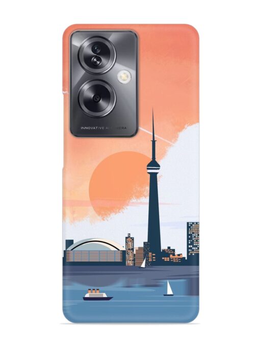 Toronto Canada Snap Case for Oppo A79 (5G)