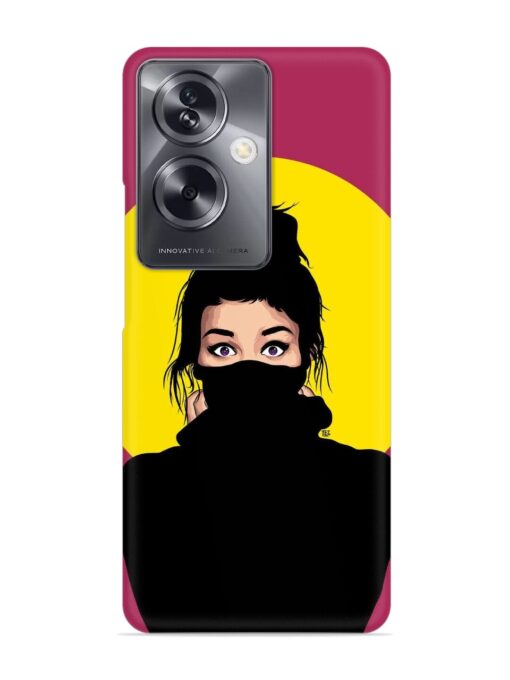 Girly Vector Snap Case for Oppo A79 (5G)