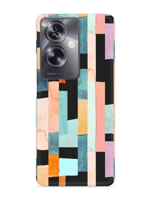 Geometric Seamless Pattern Snap Case for Oppo A79 (5G)