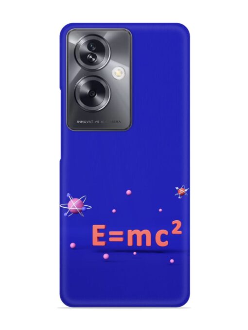 Formula Relativity Equation Snap Case for Oppo A79 (5G)