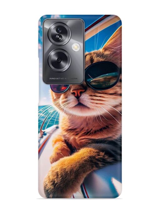 Cat In Style Snap Case for Oppo A79 (5G)