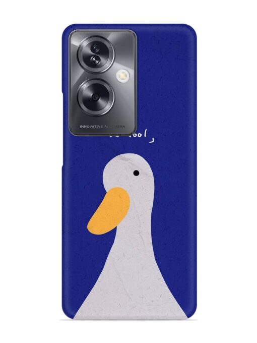 Be Cool Duck Snap Case for Oppo A79 (5G)