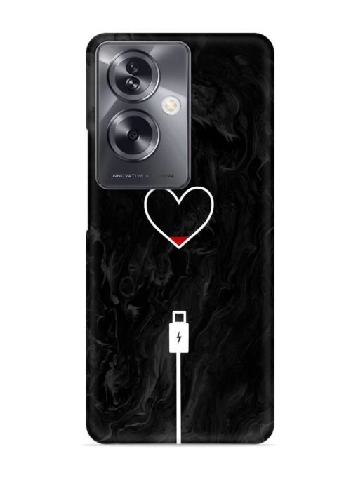 Heart Charging Vector Snap Case for Oppo A79 (5G)